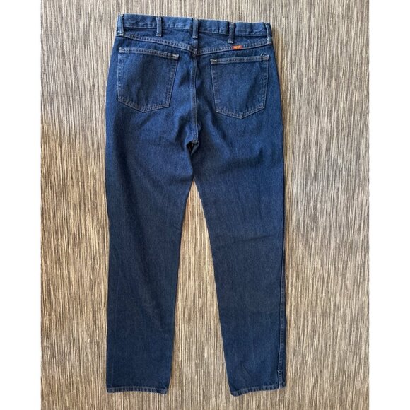 Rustler Men Blue Denim Jeans Size 34/36 - Picture 2 of 4